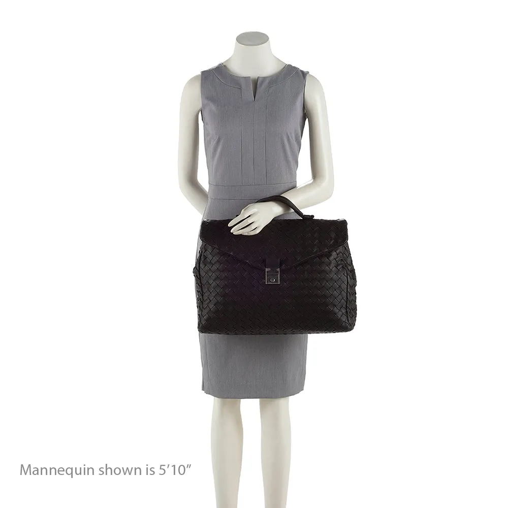 Bottega Veneta Intrecciato Nappa Portfolio Briefcase (SHF-18249)