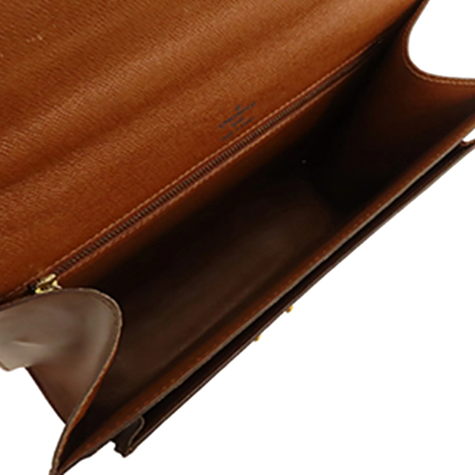 Brown Louis Vuitton Monogram Monceau 28 Satchel