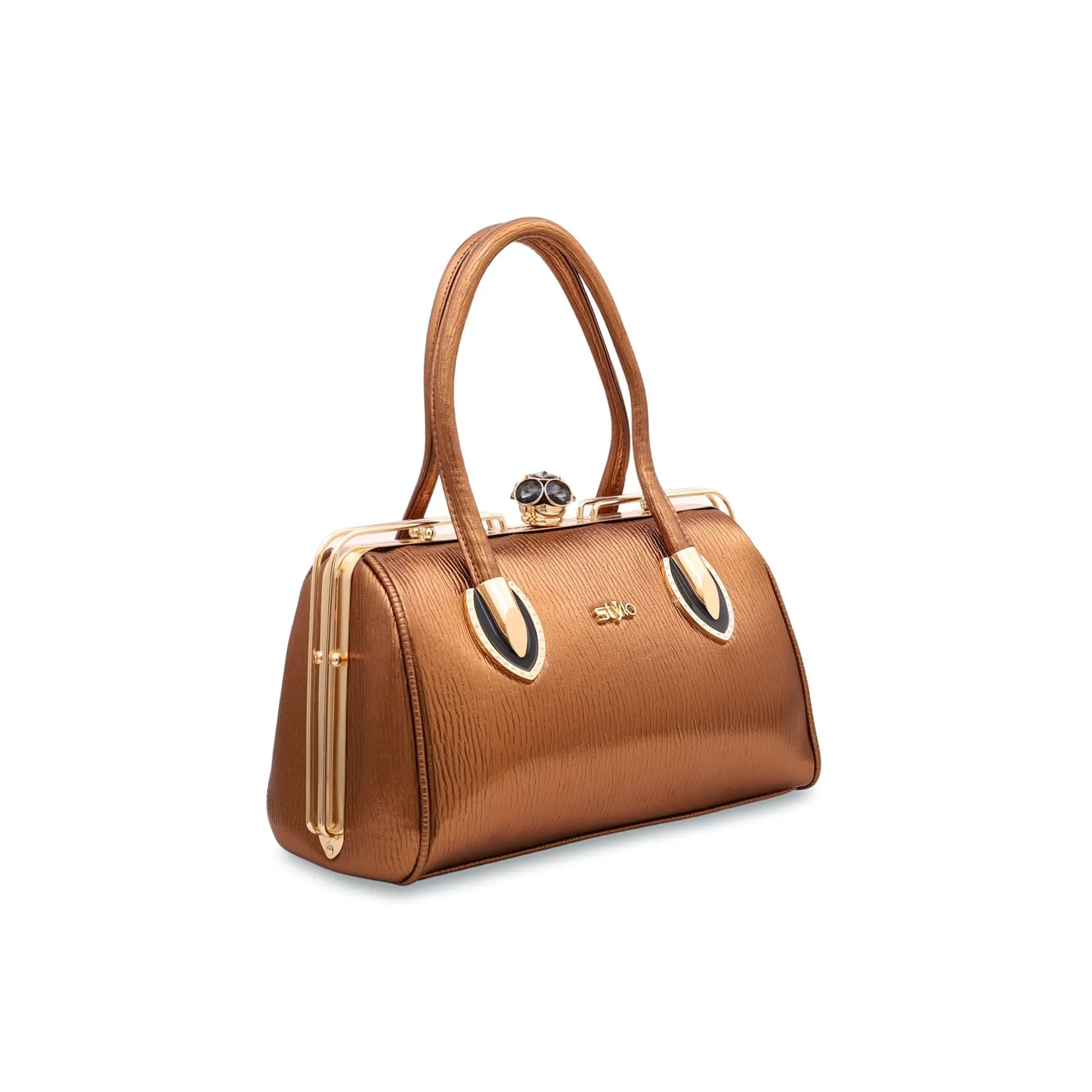 Copper Fancy Hand Bag P35840