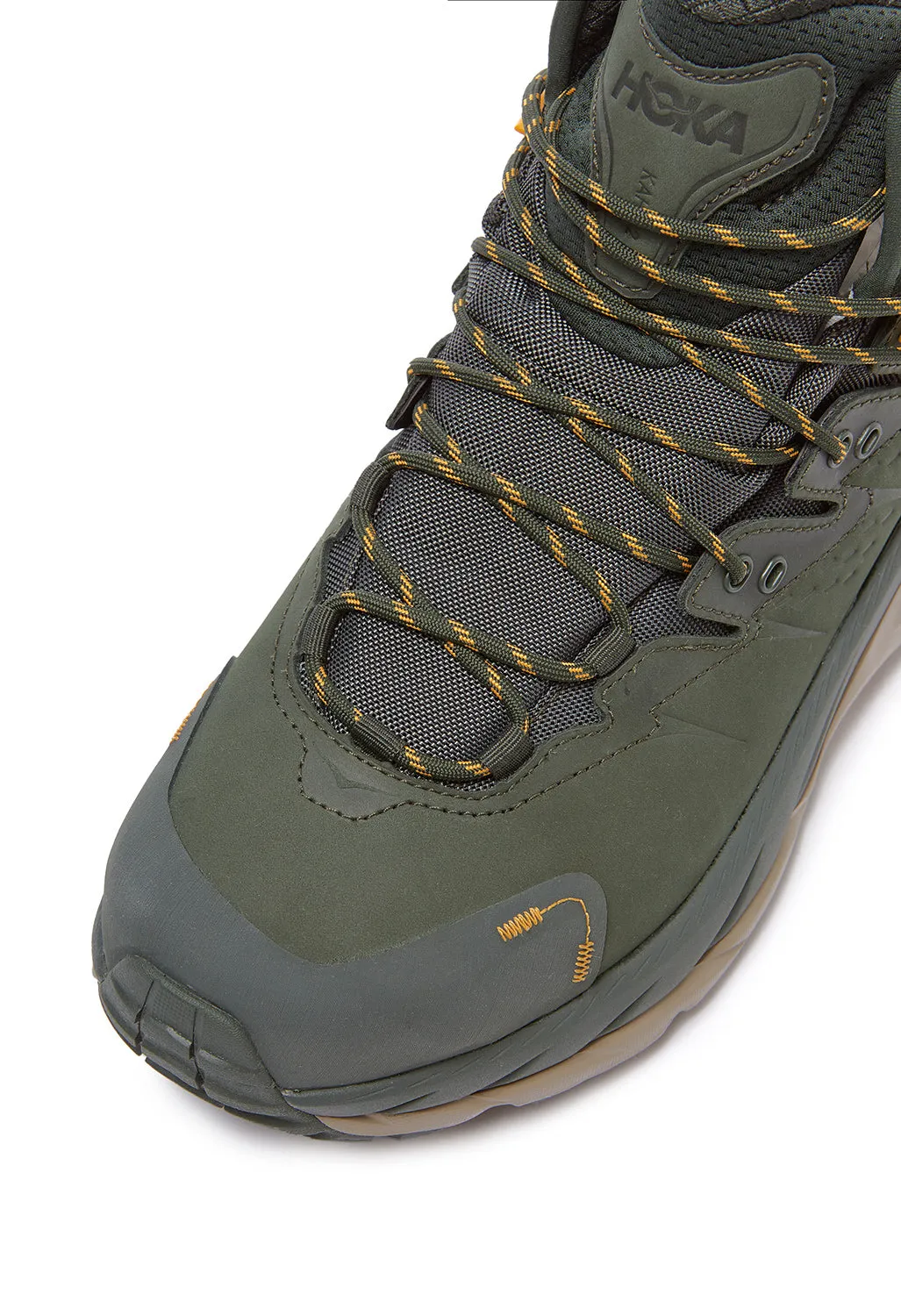 Hoka Kaha 2 GORE-TEX Men's Boots - Duffel Bag/Radiant Yellow
