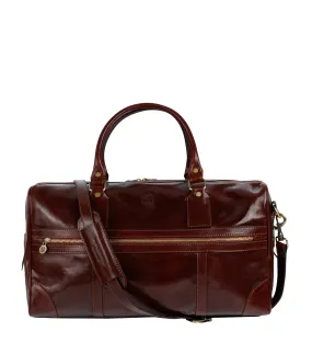Leather Duffel Bag for Women - To the Lighthouse