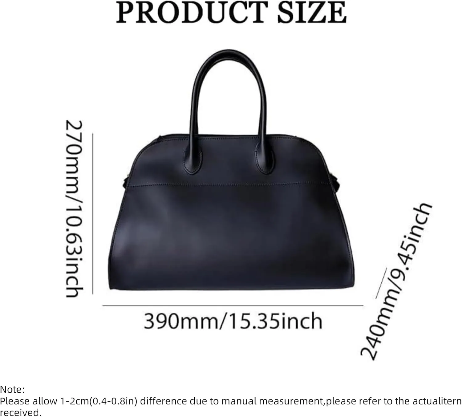 PU Leather Tote Bag for Women,Large Capacity Shoulder Bag,Luxury Retro Casual Hobo Purse