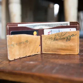 The Behemoth of Bust ~ VINTAGE BASEBALL GLOVE BIFOLD WALLET