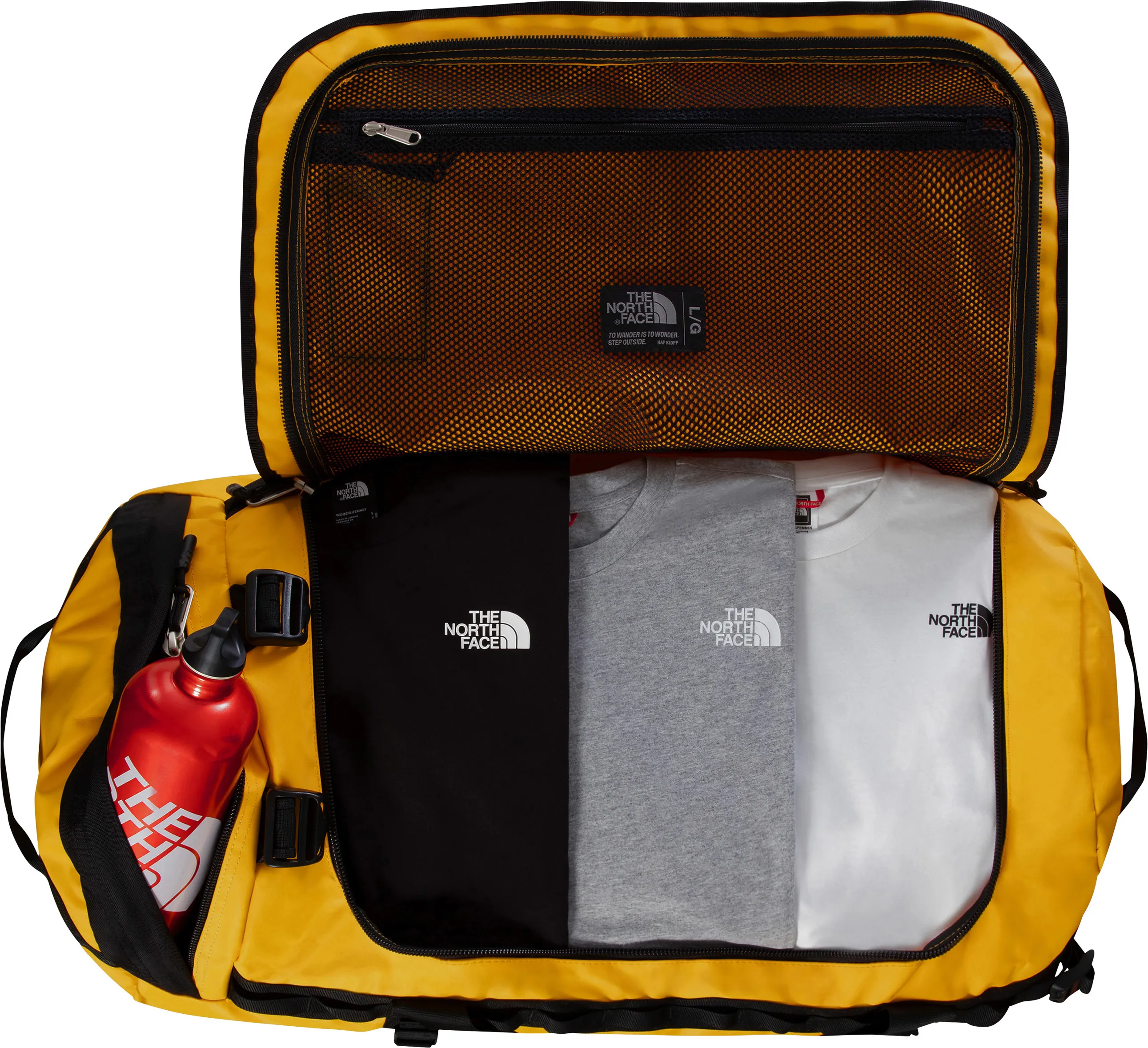 The North Face Base Camp Duffel - L Summit Gold/TNF Black | Buy The North Face Base Camp Duffel - L Summit Gold/TNF Black here | Outnorth