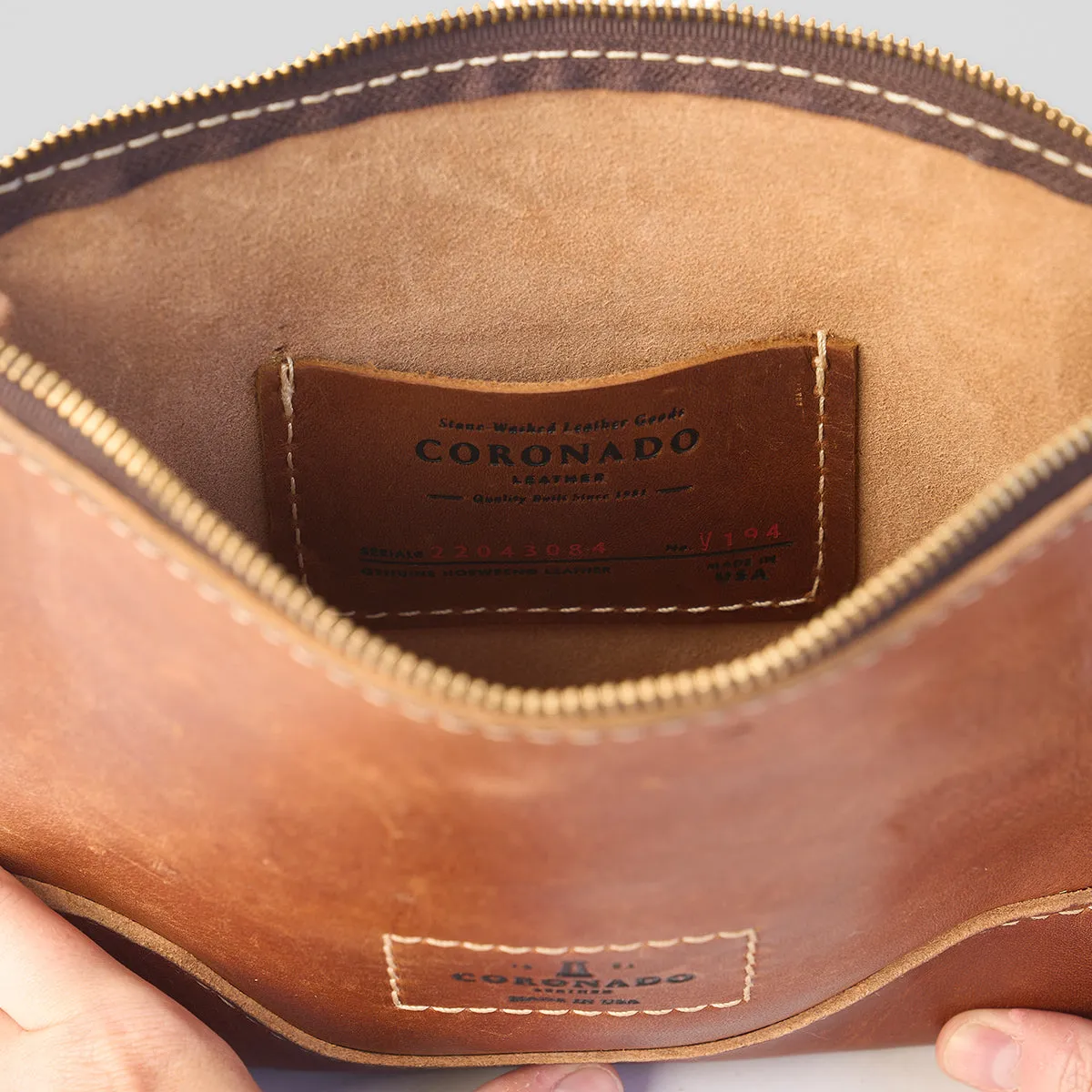 Vintage Stone-Washed Utility Pouch No.194
